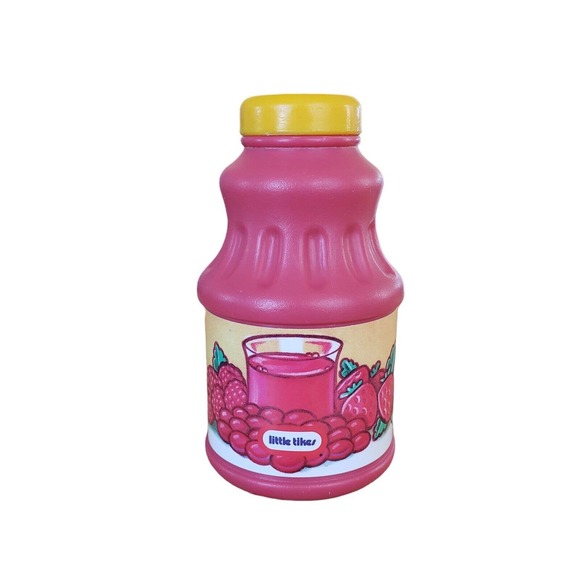 Little Tikes Food Fun w Food Grocery Market Fruit Juice Container Pretend 4.5” - Picture 2 of 6